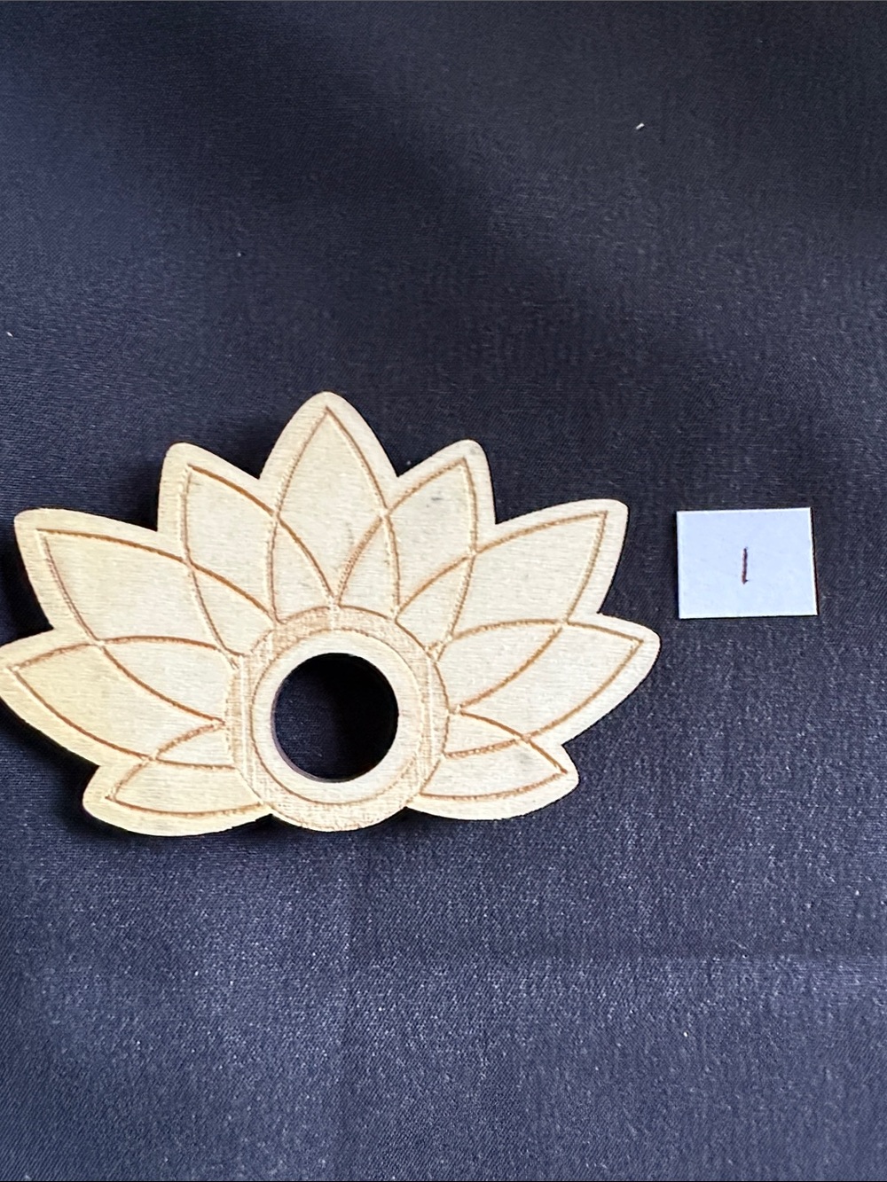 Wooden NWOT sphere holder. Choice of multiple shapes. Up to appx. 3” width - Picture 7 of 9